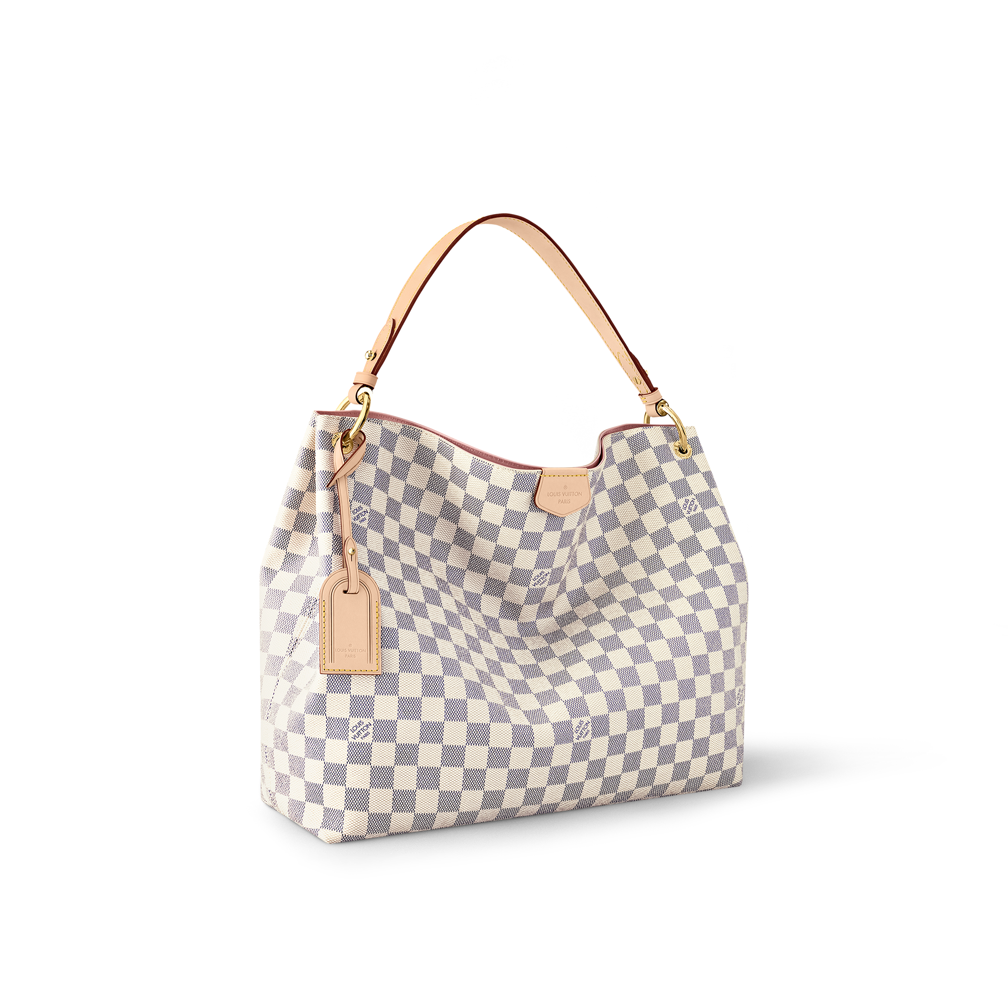 Louis vuitton best sale purse white checkered